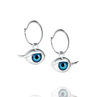 Produktfoto för Eyes Eyes Baby Hoops Silver