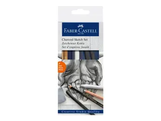 Produktfoto för Faber-Castell Creative Studio Sketch - Pencil, crayon and charcoal crayon set - 7 delar
