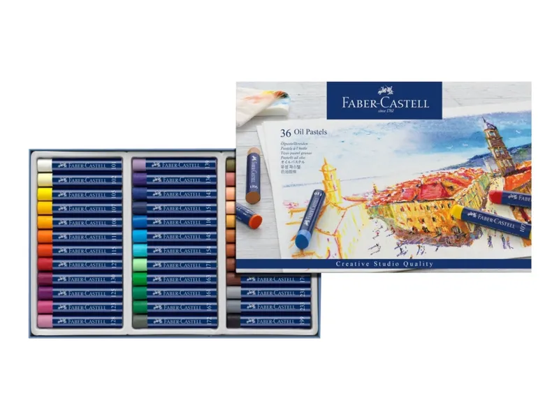 Alternativ bild 0 för Faber-Castell - Färgkrita (paket om 36)