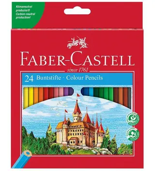 Produktfoto för Faber-Castell Färgpennor Slott 24/FP