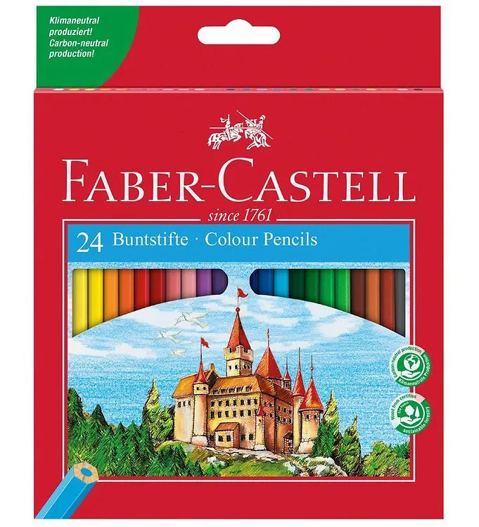 Alternativ bild 0 för Faber-Castell Färgpennor Slott 24/FP