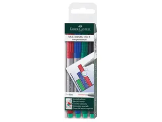 Produktfoto för Faber-Castell Märkpenna MULTIMARK icke-permanent 0,6mm