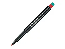 Produktfoto för Faber-Castell Märkpenna VF Multimark Permanent M röd