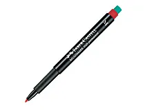 Alternativ bild 0 för Faber-Castell Märkpenna VF Multimark Permanent M röd