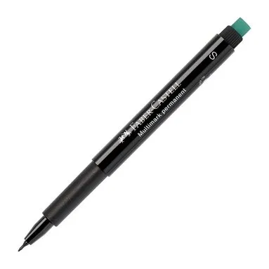 Alternativ bild 0 för Faber-Castell Märkpenna VF Multimark Permanent S svart