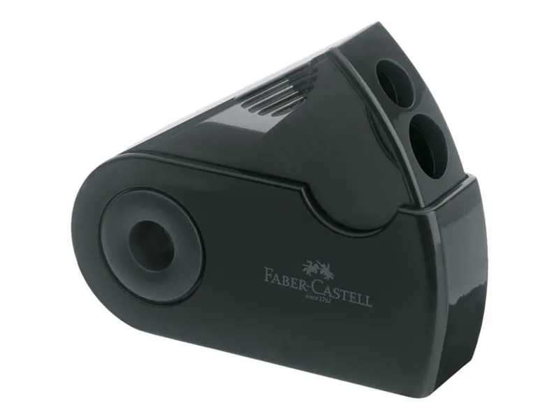 Alternativ bild 0 för Faber-Castell SLEEVE - Vässare - 2 hål - svart