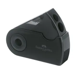 Produktfoto för Faber-Castell SLEEVE - Vässare - 2 hål - svart