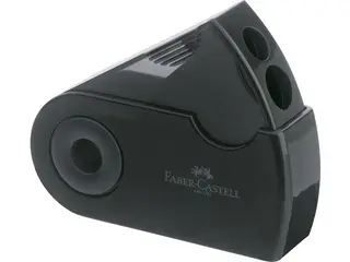 Produktfoto för Faber-Castell SLEEVE - Vässare - 2 hål - svart