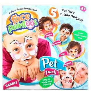 Produktfoto för FACE PAINTOOS Pet Pack, 6 pcs per outer