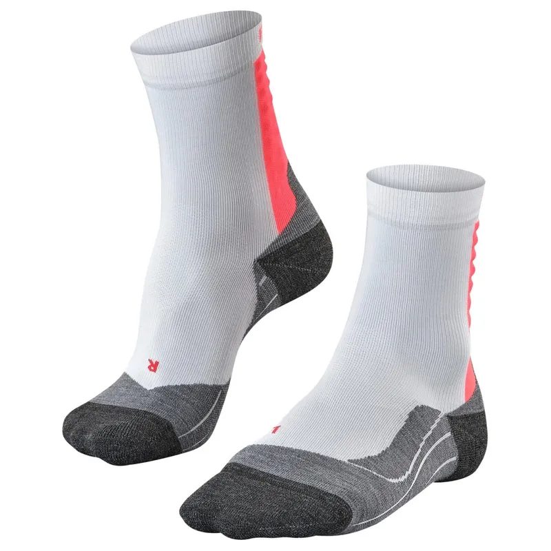 Alternativ bild 0 för Falke Achilles Socks Women 1-Pack White/Neon Red
