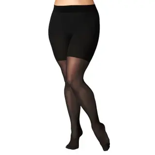 Produktfoto för Falke Strumpbyxor Women City Beauty Plus 50 Tights Svart polyamid F Dam
