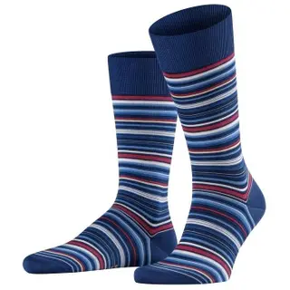 Produktfoto för Falke Strumpor Microblock Socks Mörkblå bomull Strl 43/44 Herr