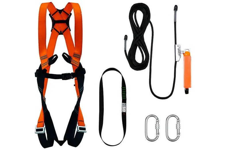 Alternativ bild 0 för FallSafe BASIC 1 - 10m - Fallskyddsutrustning med sele, 2 karbinhakar och 1 m monteringsband