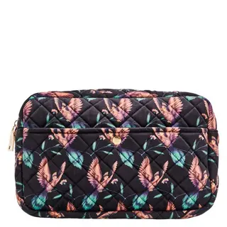 Produktfoto för Fan Palm Beauty Bag Black Hummingbird Medium