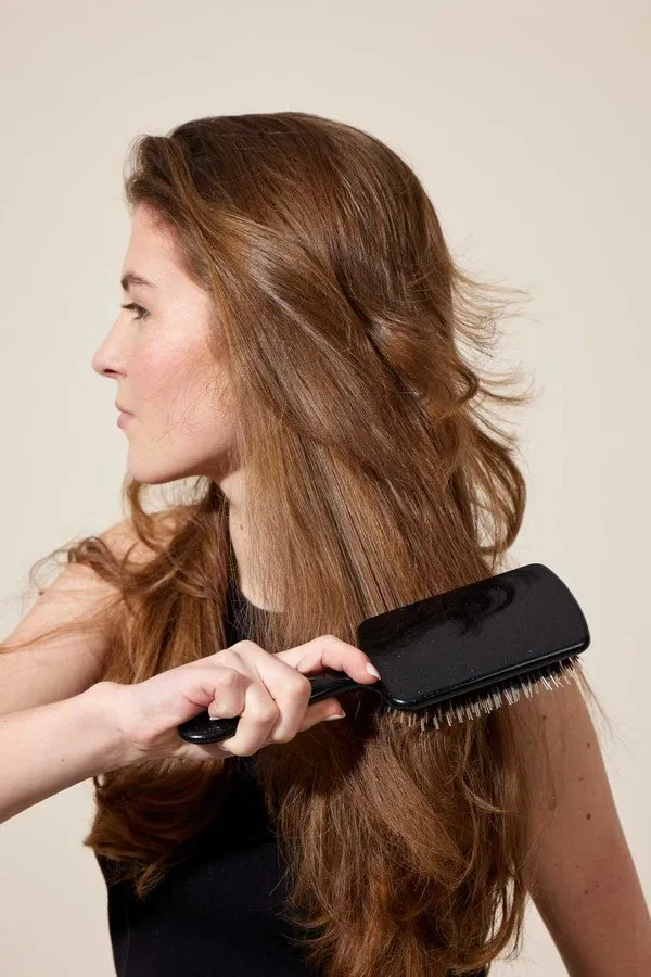 Bild 8 för Fan Palm Hair Brush Big Star Large Padle   1 stk.