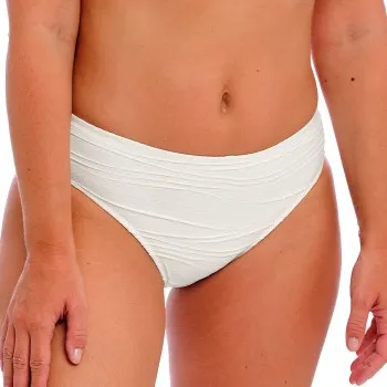 Alternativ bild 0 för Fantasie Beach Waves Mid Rise Bikini Brief Vit Medium Dam