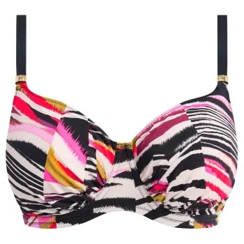 Alternativ bild 0 för Fantasie Sanoa Island Full Cup Bikini Top Svart E 70 Dam