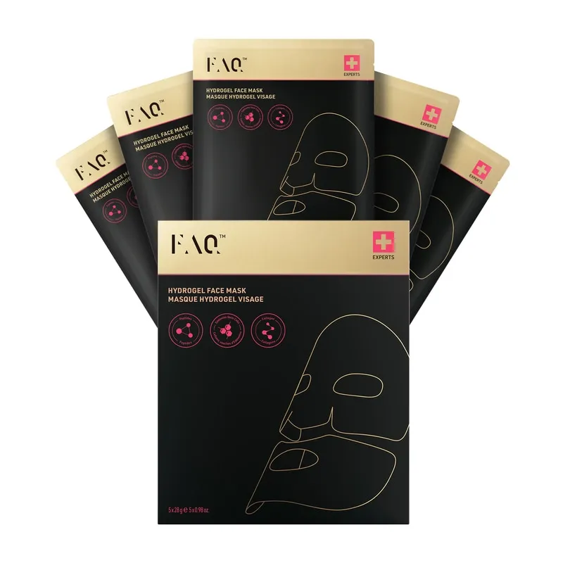 Bild 1 för FAQ Swiss FAQ™ Glass Skin Collagen Face Mask 5 pcs