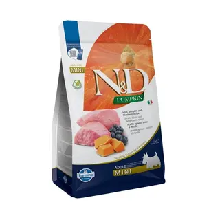 Produktfoto för Farmina Pet Food 8010276033277, Vuxen, Blåbär, Lamm, Pumpa, 2,5 kg