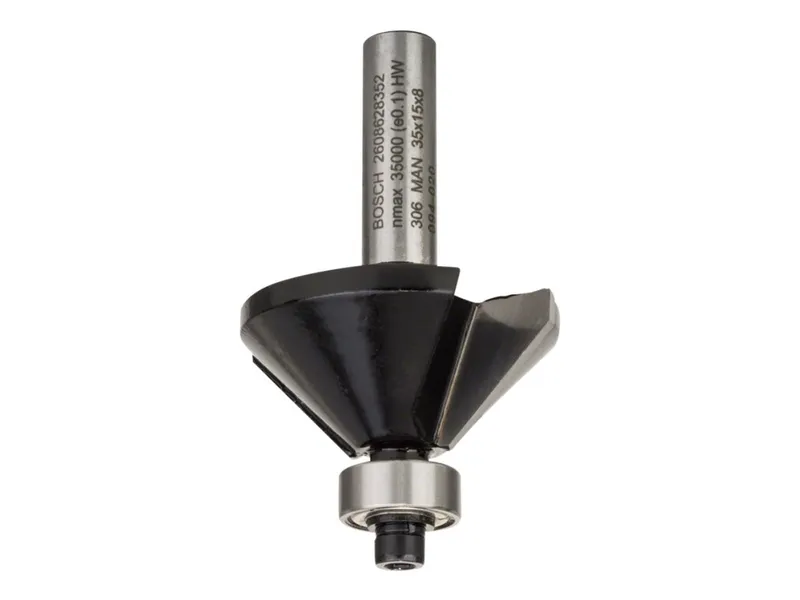 Alternativ bild 0 för FASFRÄS MED STYRHJÄLP HM 8MM D11MM L15MM | Beijerbygg Byggmaterial