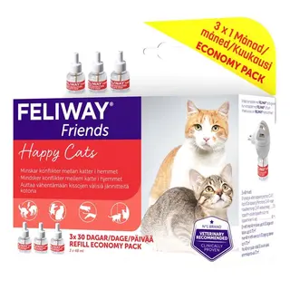 Produktfoto för Feliway Friends Refill 3-pack