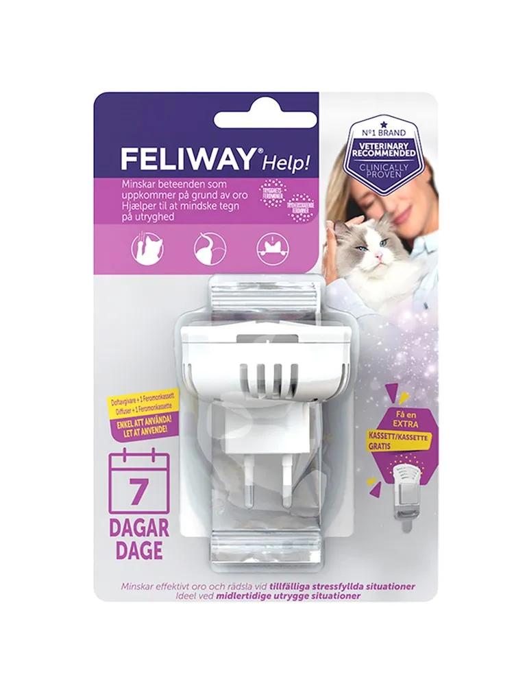 Alternativ bild 0 för Feliway Help Doftavgivare 7 dagar