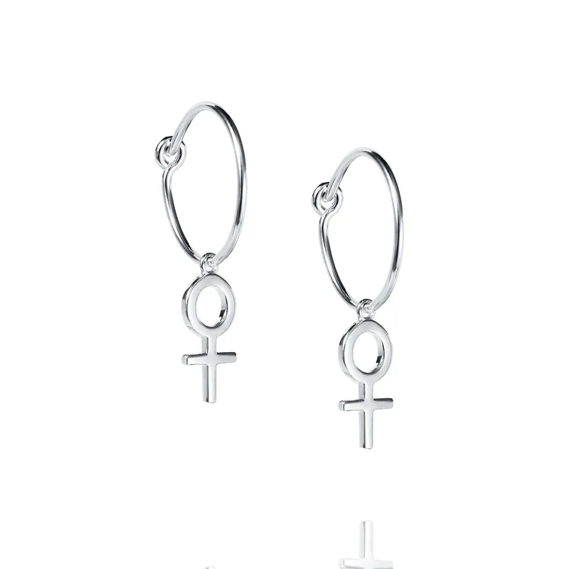 Alternativ bild 0 för Feminine Hoops