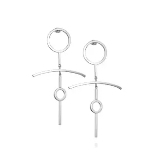Produktfoto för Feminine Örhänge Silver