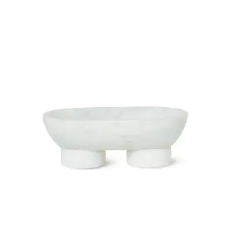Produktfoto för ferm LIVING - Alza Bowl White ferm LIVING