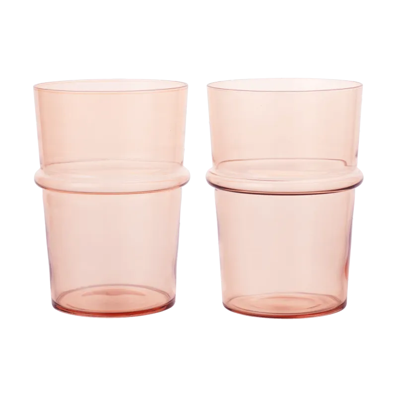 Alternativ bild 0 för Ferm Living Boya dricksglas högt 45 cl 2-pack Blush