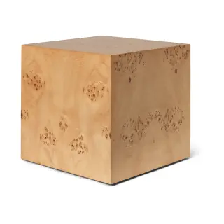 Produktfoto för ferm LIVING - Burl Cube Side Table Natural