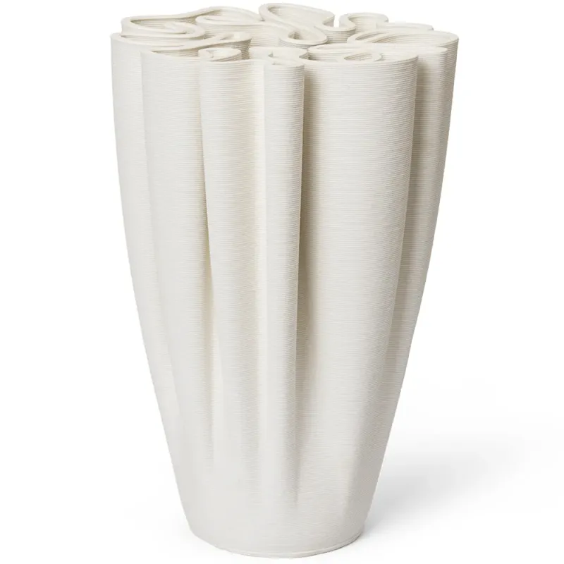 Alternativ bild 0 för ferm LIVING - Dedali Vase Off-white ferm LIVING