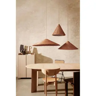 Produktfoto för ferm LIVING - Dou Skärm Ø45 Natural ferm LIVING