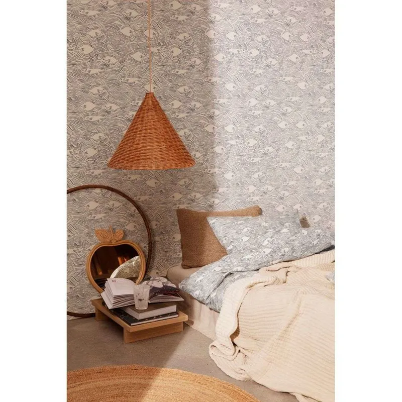 Bild 2 för ferm LIVING - Dou Skärm Ø45 Natural ferm LIVING
