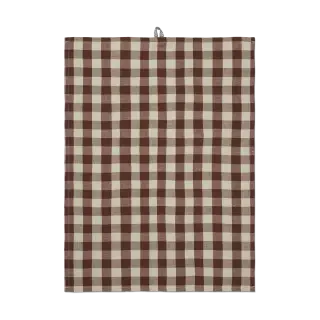 Produktfoto för Ferm Living - Hale Tea Towel - Kökshandduk - Cinnamon/Grey Green - W50 x H70 cm