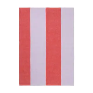 Produktfoto för Ferm Living - Hale Tea Towel - Kökshandduk - Red/Lilac - W50 x H70 cm