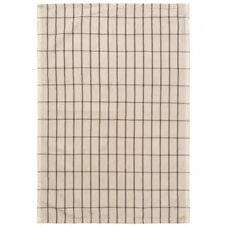 Produktfoto för Ferm Living - Hale Tea Towel - Kökshandduk - Sand/Black - W50 x H70 cm