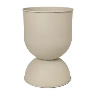 Produktfoto för ferm LIVING - Hourglass Pot Medium Cashmere ferm LIVING