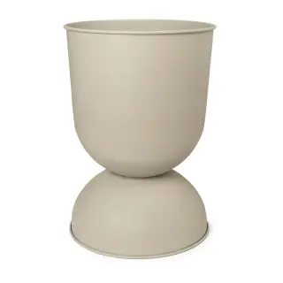 Produktfoto för ferm LIVING - Hourglass Pot Small Cashmere ferm LIVING
