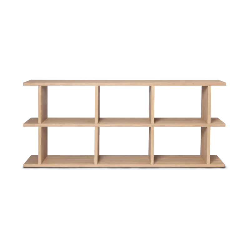 Alternativ bild 0 för Ferm Living - Kona Bookcase 3x2  - Hyllor - Natural - B: 170 x H: 72 x D: 30 cm