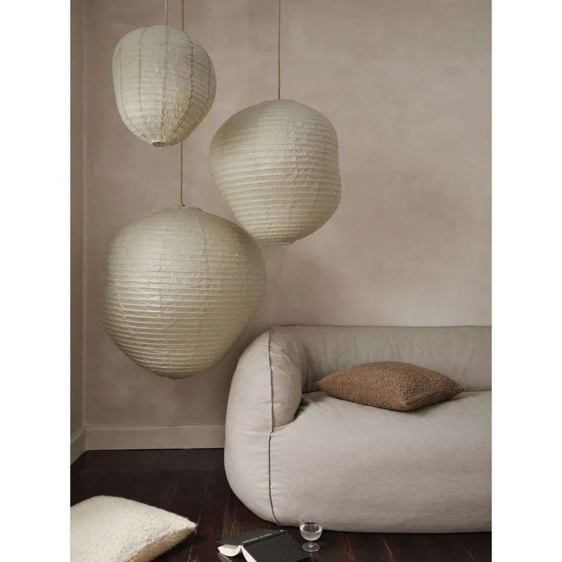 Bild 2 för ferm LIVING - Kurbis Skärm 40 Dark Sage