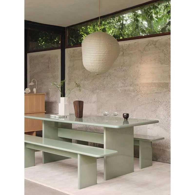 Bild 4 för ferm LIVING - Kurbis Skärm 60 Dark Sage