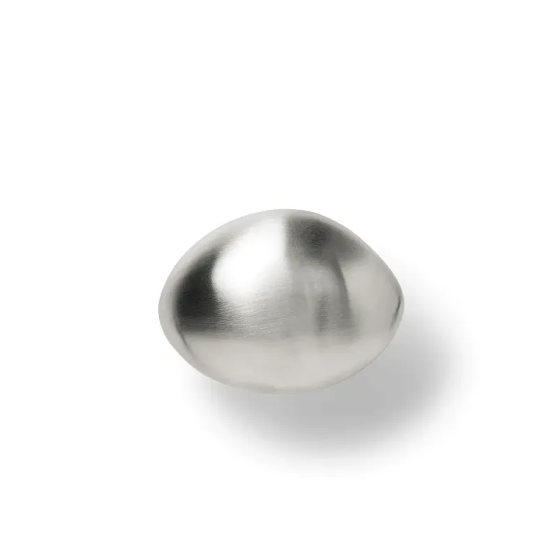 Alternativ bild 0 för Ferm Living - Lemon Hook - Krokar - Brushed Stainless Steel - W5 x H7 x D4 cm
