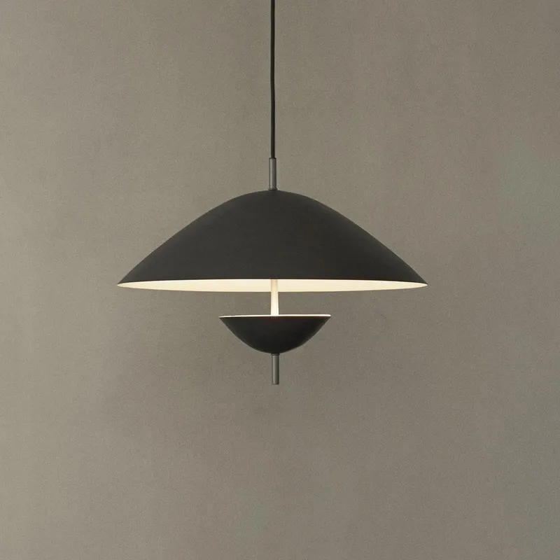 Bild 1 för ferm LIVING - Lod Taklampa Blackened Iron ferm LIVING