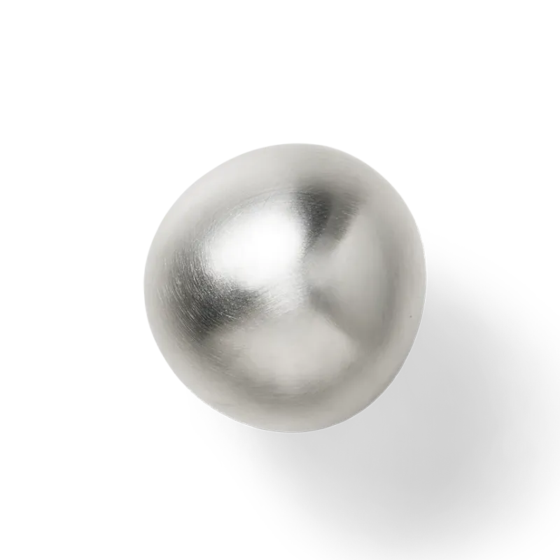Alternativ bild 0 för Ferm Living - Mushroom Hook - Krokar - Brushed Stainless Steel - W3,8 x H3,8 x D3,5 cm