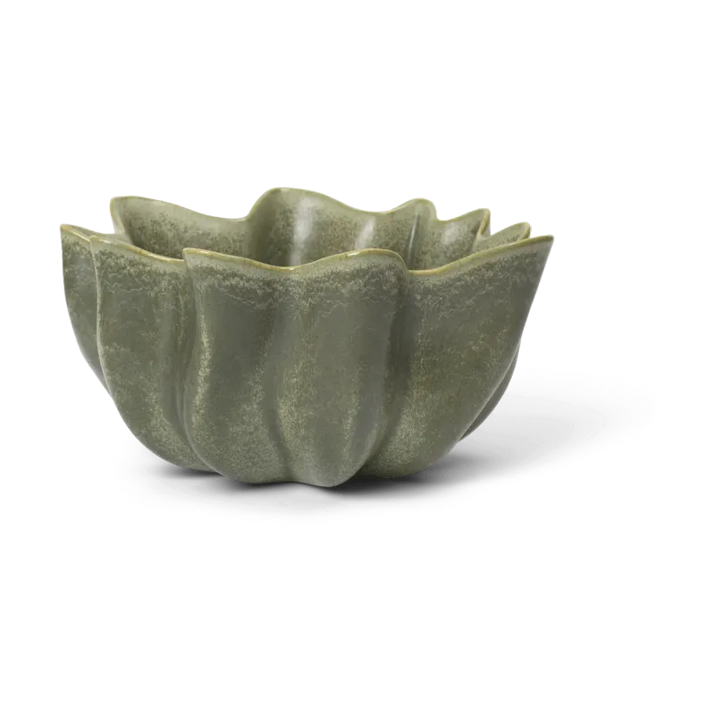 Alternativ bild 0 för ferm LIVING - Nium Bowl Ø36 Dark Sage ferm LIVING