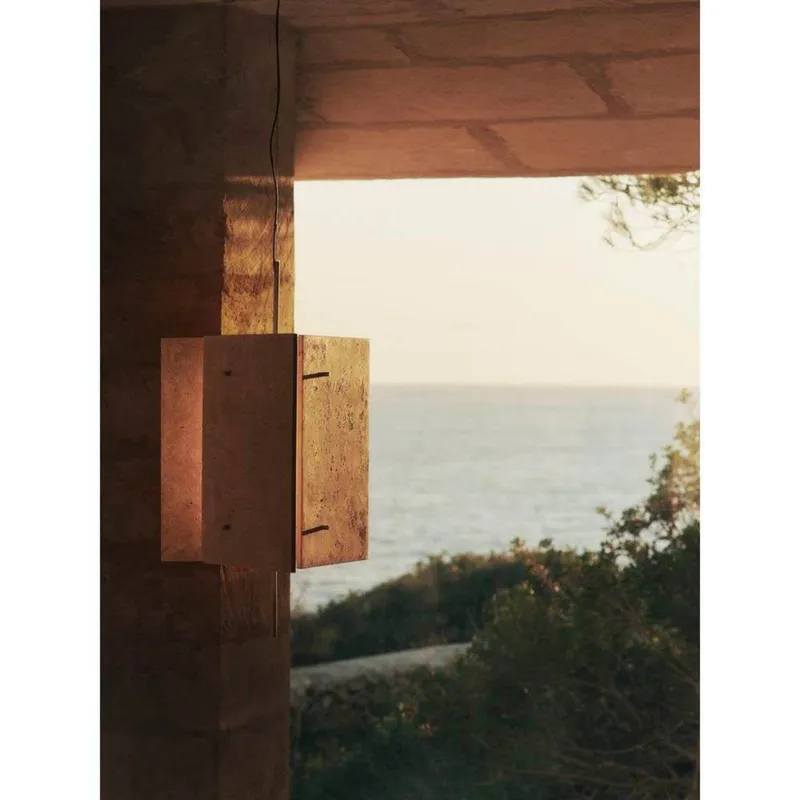 Bild 3 för Ferm Living - Oeste Pendant Lamp - Bordslampa - Sand - W43 x D43 x H46 cm