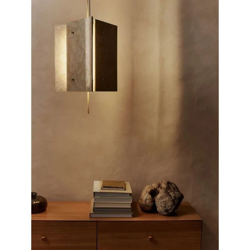 Bild 4 för Ferm Living - Oeste Pendant Lamp - Bordslampa - Sand - W43 x D43 x H46 cm