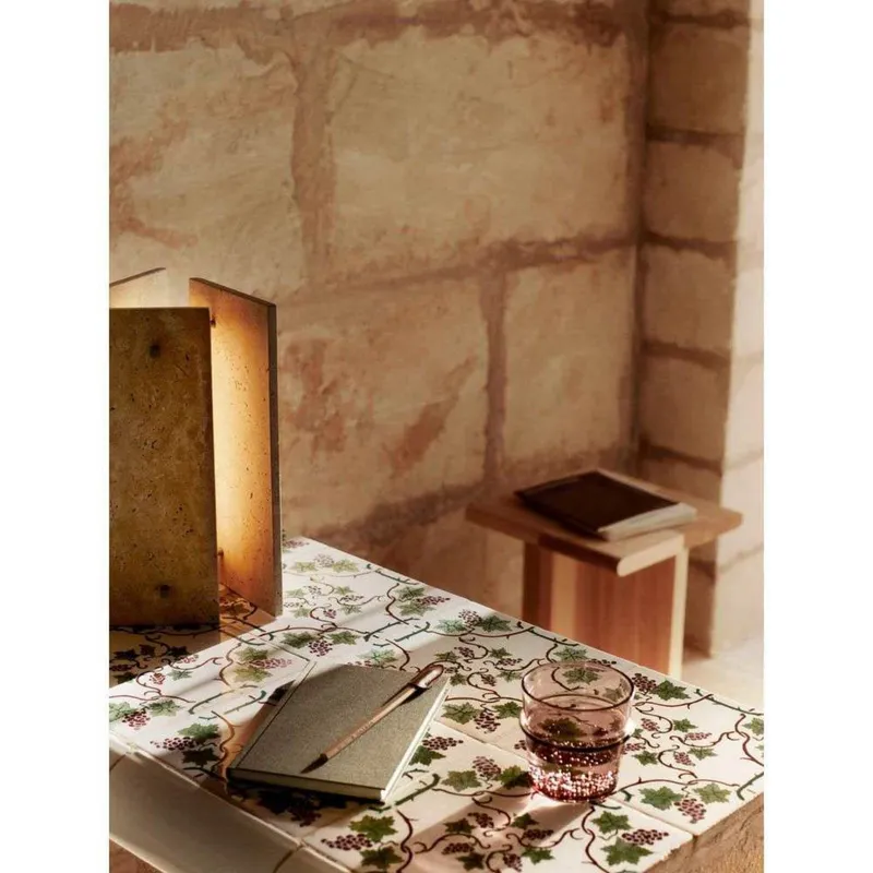 Bild 1 för Ferm Living - Oeste Table Lamp - Bordslampa - Sand - W17.5 x D17.5 x H36 cm