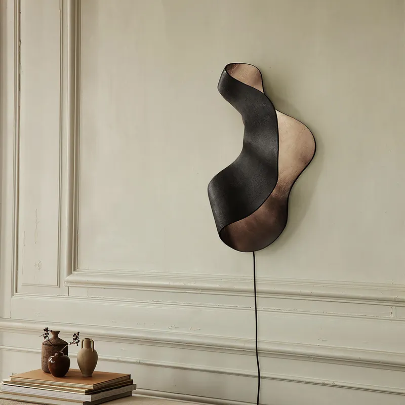 Bild 2 för ferm LIVING - Oyster Væglampe Black ferm LIVING